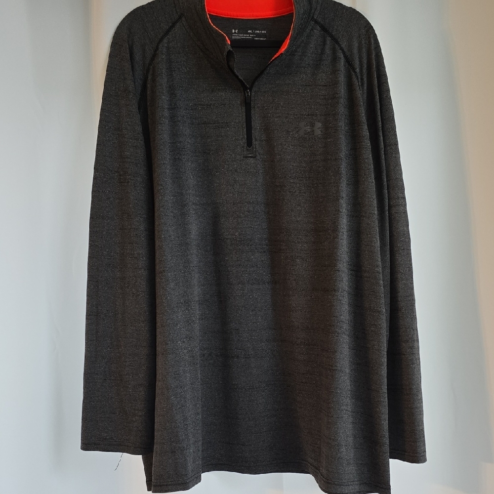 Under Armour Heatgear Men's Charcoal Quarter Zip